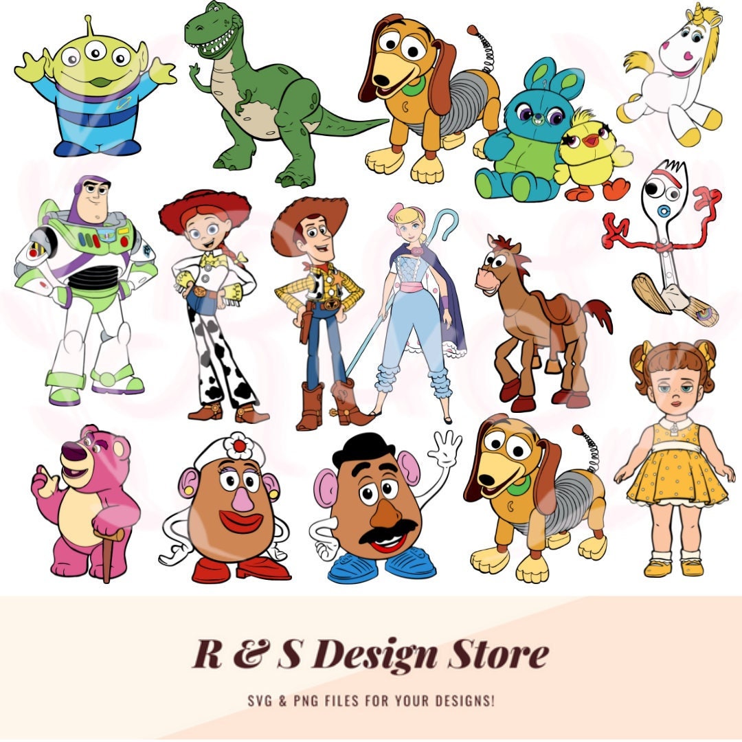Toy Story Digital Files Svg, Png Etsy