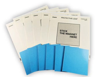 6 Displate Magnet Halterungen – Sichere Wandmontage Befestigung | Einfache Installation, starker Halt | Ideal für Displate Sammlung