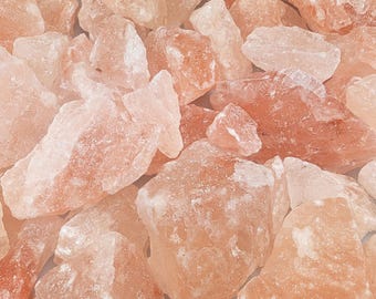 Himalaya Sauna Kristallsalz | Brocken Saunasalz Salz Salzstein Sole Aufguss