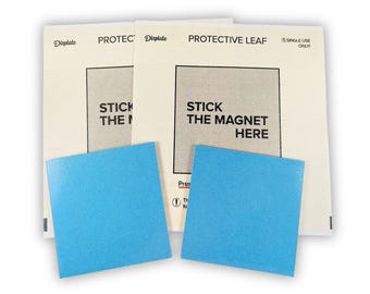 2 Displate Magnet Halterung Wandhalterung Sets - Limited Edition Magnetset Originale Zwei Aufhängungen Befestigung