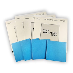 4 Displate Safe Wall Mounting System - original magnetic mount set - four wall mounts for hanging metal pictures