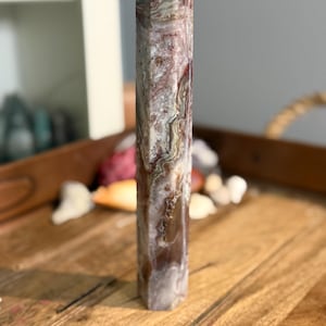 Crazy Lace Agate Tower