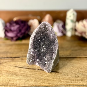 Amethyst Cathedral Cluster – 9.65 oz