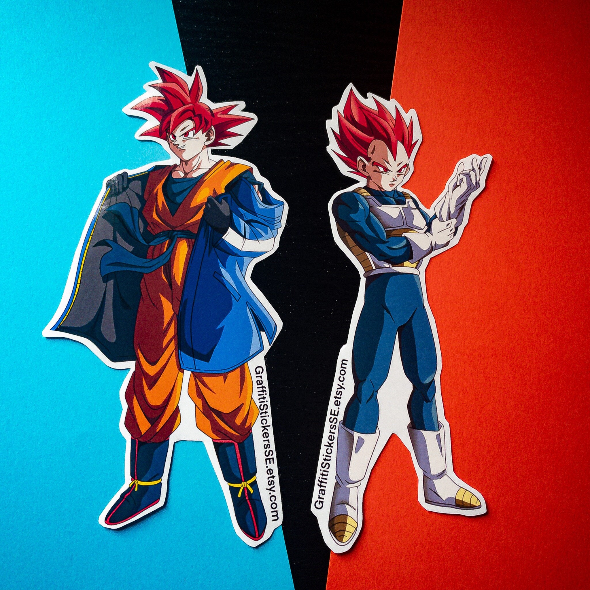 Goku and Vegeta - Etsy Singapore Goku and Vegeta - Etsy Singapore