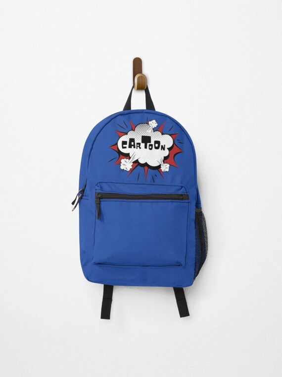 Blue Cartoon Backpack | Cartoon Backpack | Travel Backpack  display picture 3