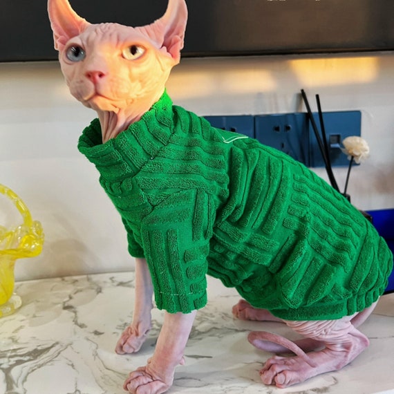 Hairless Cat Clothes/sphinx Cat Clothes/devon Pet Cat Etsy