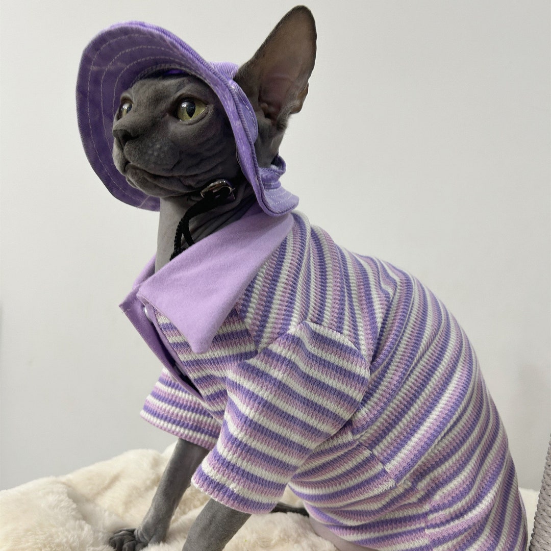 12 Color Sphynx Cat Summer Sunscreen Breathable Hat, Pet Outdoor Hat