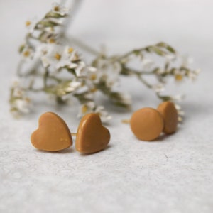 LOVE various colors // Heart earrings // Unique