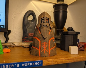 Valheim Inspired Ward - Hand Painted  - Low Poly