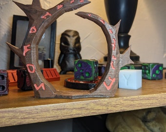 Valheim Inspired Portal - Video Game Decor - Low Poly