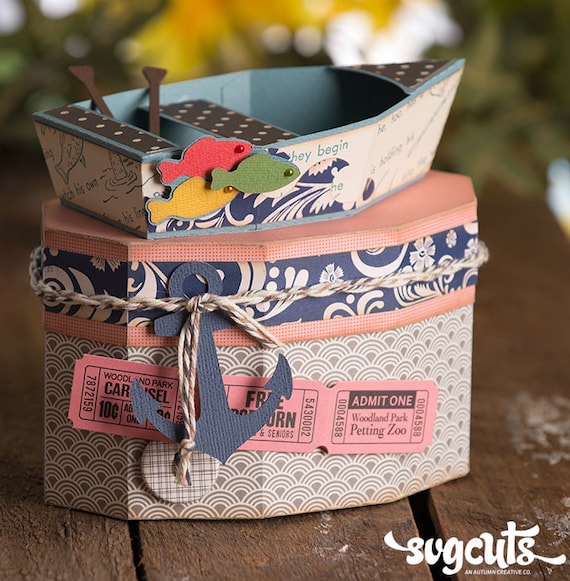 Row Boat Gift Box Etsy