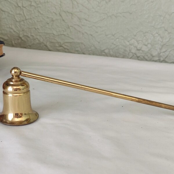 Brass Candle Snuffer Etsy