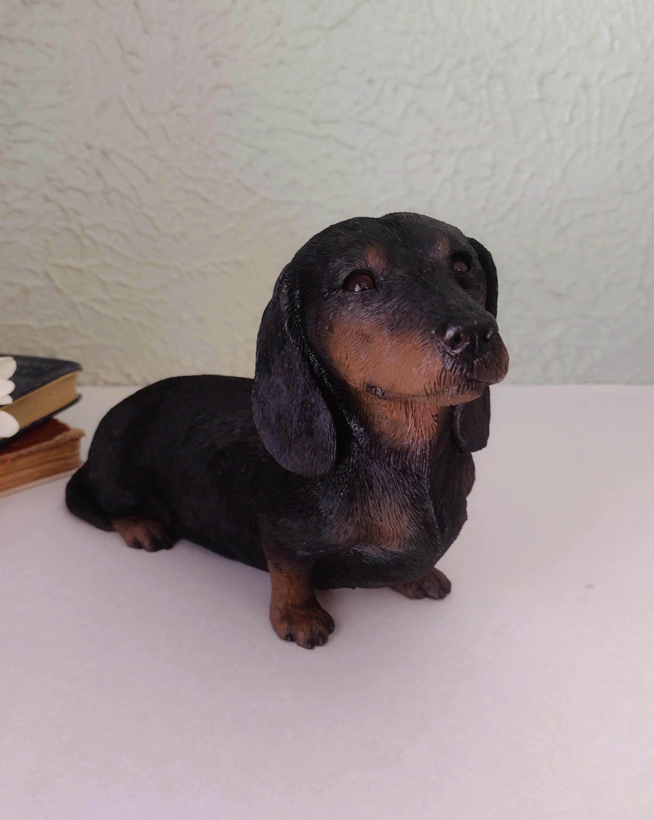 SANDICAST 犬の置物 茶色とクリーム Vintage sandicast - Etsy 日本