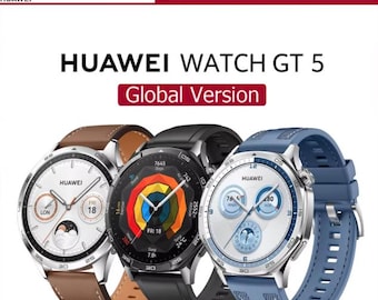 HUAWEI Watch GT 5 Pro Smartwatch – Global Version, Maps, Message Reply, iOS/Android Compatible