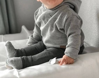 hej du.. Set aus Hoodie und Jogginghose | Kapuzenpullover | Unisex | Gr. 56 bis 104 | Handmade | Individuelle Anfertigung | Set für Kids