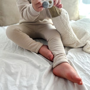Leggings INVERNALI per neonati e bambini | Sudore da jogging | gr. 56-116 | unisex | Produzione individuale | Fatto a mano | colori differenti