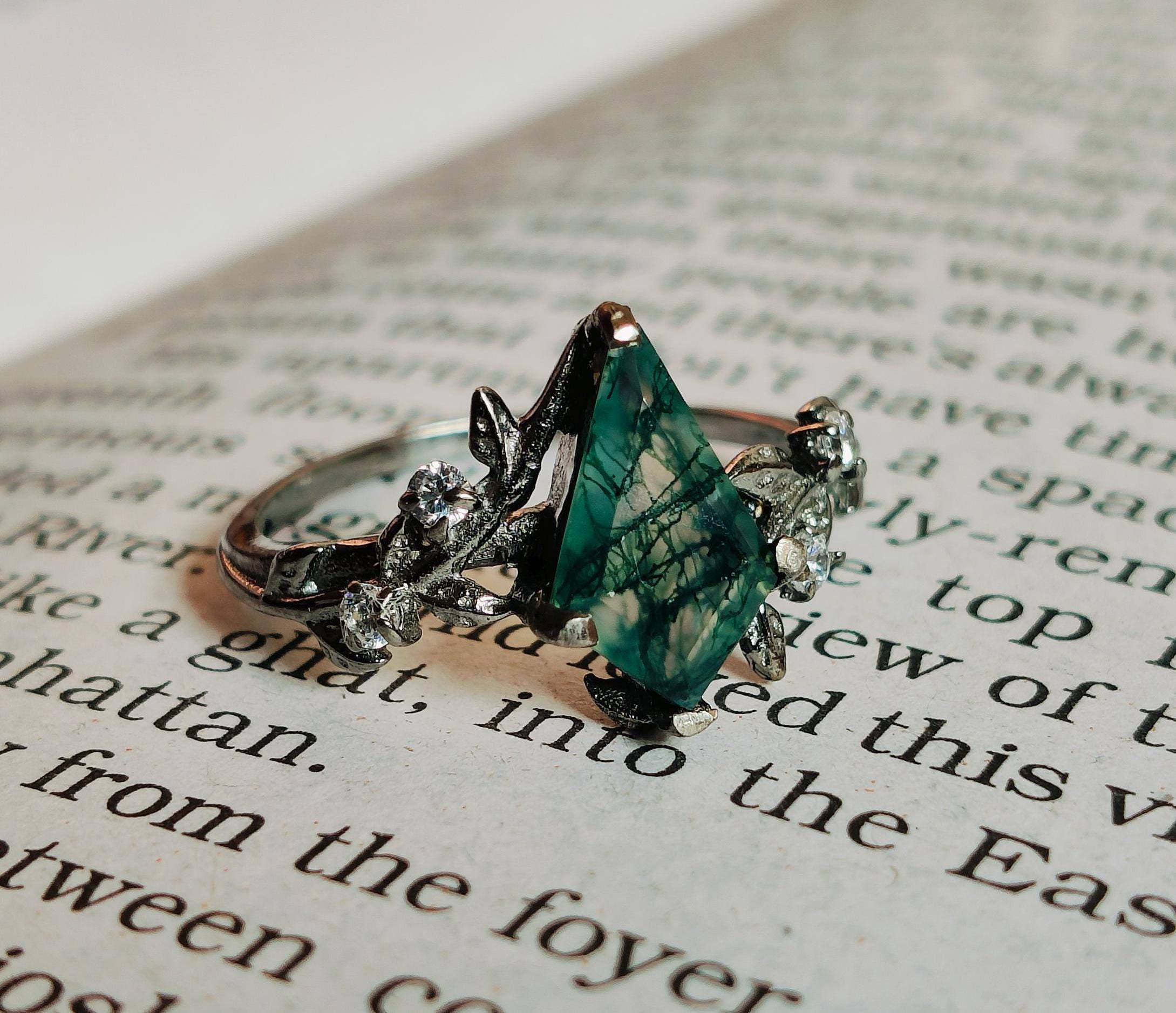 Bague Argent 925 - Poids 32,84 G Avec Agate, Occasion