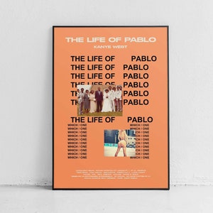 Music Poster Print / Album Tracklist / Personalized Music Poster / Wall Art / Apartment Posters / Bedroom Posters / Create Your Own Poster