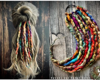 Dreads-Haarband "Regenbogen"