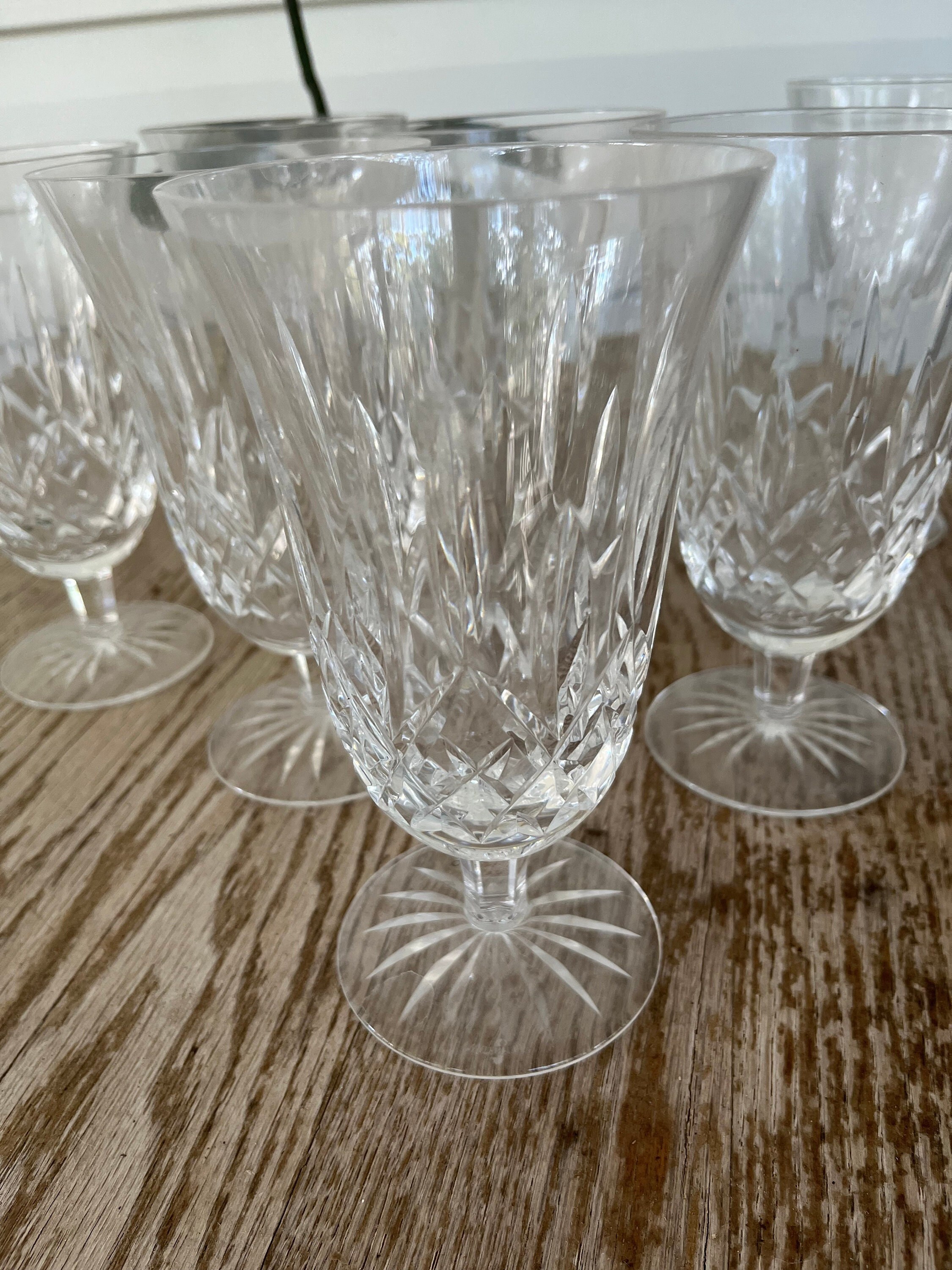 Waterford Crystal / Water Glasses / Set of 6 Etsy