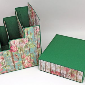 Craft Container, Drawers Cutting Files: SVG, EPS, DXF Silhouette Studio
