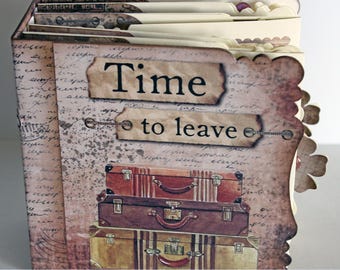 Vintage scrapbook album. Digital cutting file for Cricut, Scanncut and Silhouette Cameo.