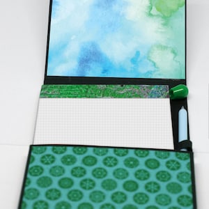 Notes Holder, Notebook Holder Pliki do cięcia, pliki SVG, pliki PDF, pliki Silhouette Studio. Pobieranie cyfrowe