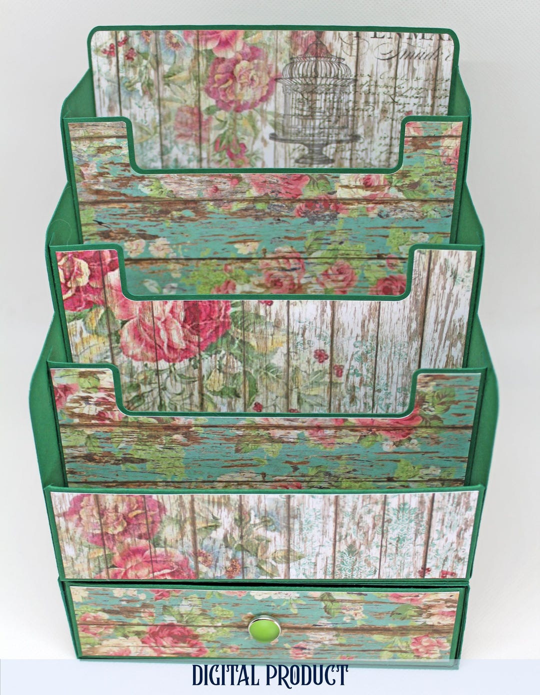 Craft Container, DIGITAL PRODUCT, Svg, Eps, Dxf, Pdf, Silhouette Studio ...