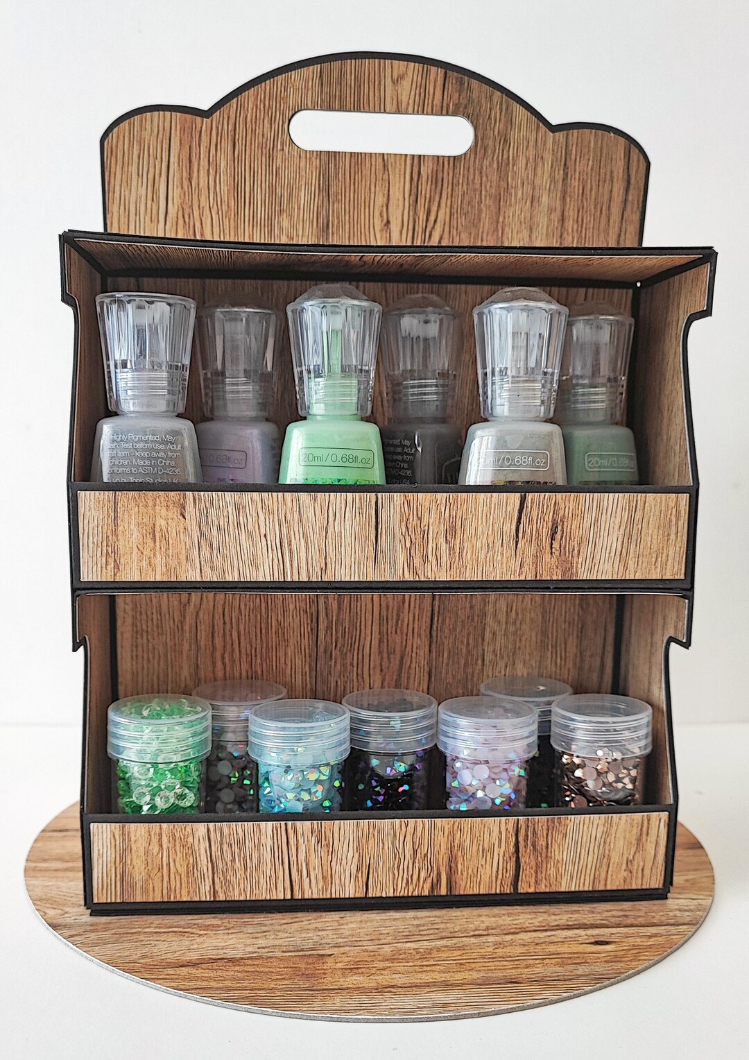 File Shelf Rack Revoling Revolving Shelves. Digital Cutting File for Cricut, Scanncut and ...
