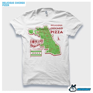 Delicious Chicago Pizza - T-Shirt