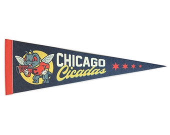Chicago Cicadas Pennant