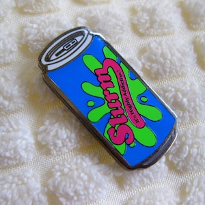Slurm Enamel Pin