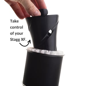 Filter Smoosher for Fellow Stagg XF – Zero Bypass Pour Over Coffee Tool