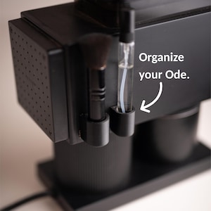 Brush/RDT Bottle Holder for Fellow Ode, Aiden, and Opus Coffee Grinders/Brewers - Ross Droplet Technique Sprayer Caddy