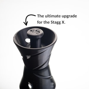 Filter Smoosher for Fellow Stagg X (Negotiator) - Coffee Brewing Tool for Zero Bypass Pourover