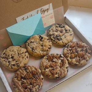 VEGAN cookies NYC, Letterbox Cookies, Vegan Christmas gift, 6 Postal Cookies, Birthday Gift Idea, Birthday cookie, With personalised message