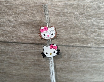 Straw Toppers HK Straw Toppers Cups Sanrio Kawaii Hello Kitty 