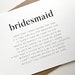 see more listings in the Bridesmaid Cards section