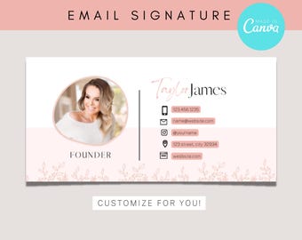 Email signature, gmail signature, email template, signature template, email marketing, email signature teacher, digital signature