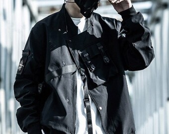 Techwear Jacket - Etsy