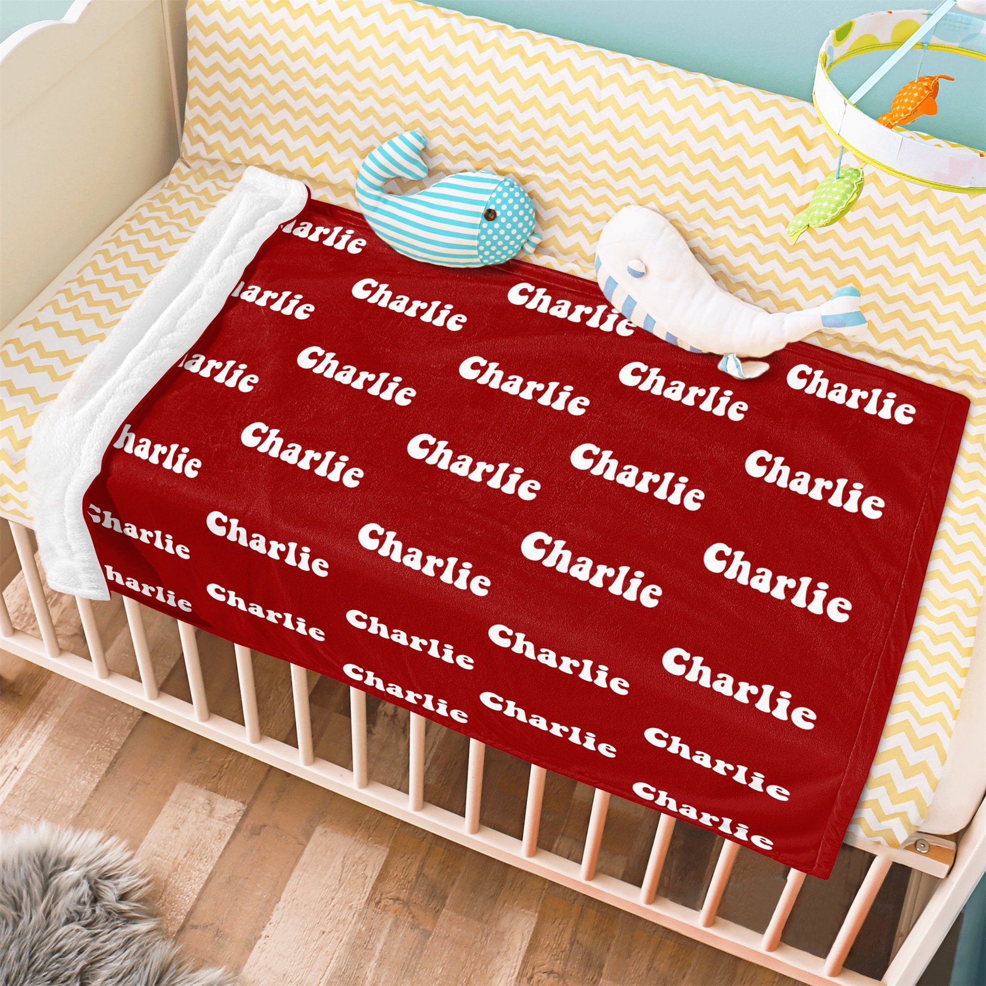 Personalized Baby Girl Blanket Custom Name Blanket Soft Etsy