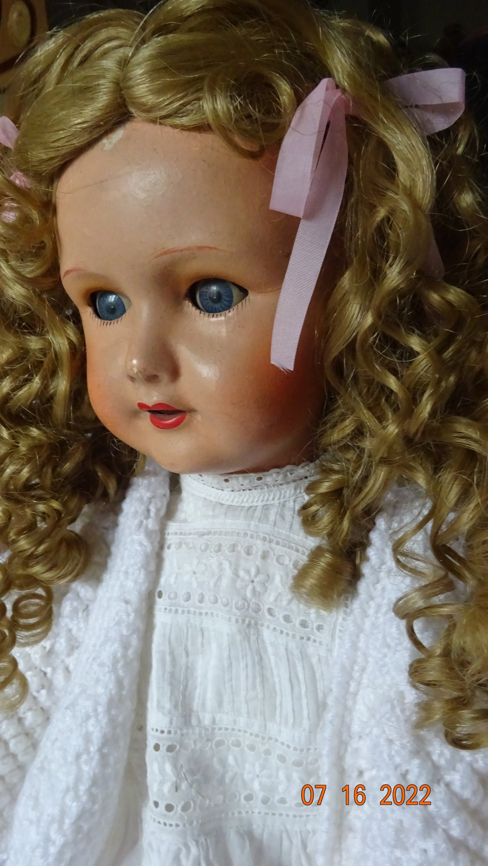 Ancienne Poupee Paris 301 12 Marcheuse 68 Cm