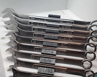 Wrench Organizer: Metric and Imperial Tool Storage