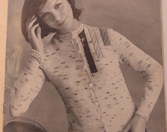 ロンドン秋 • 1960 年代のセーターコート ピーコート パターン • 60