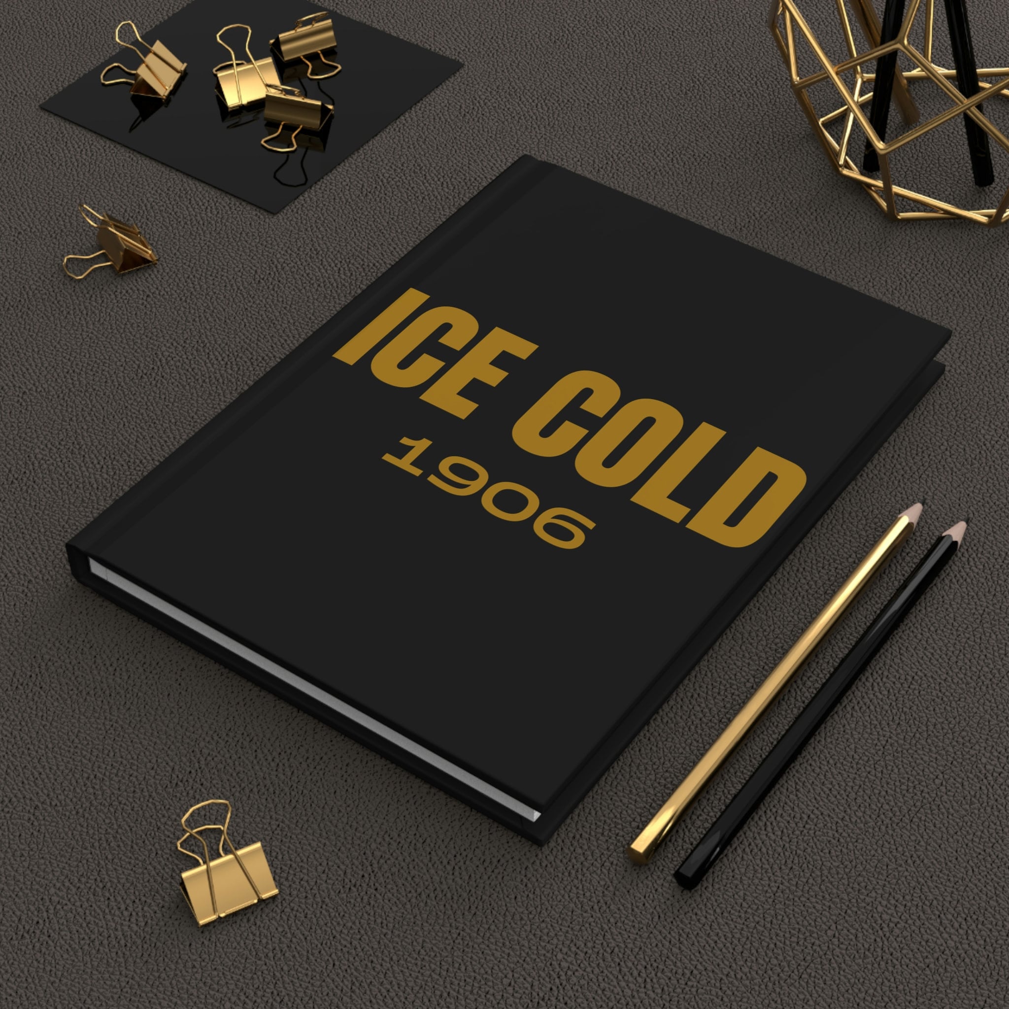 Ice Cold Alpha 1906 Hardcover Journal: Aphia Fraternity Gift - Etsy