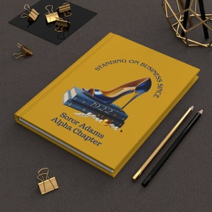Carnet cartonné personnalisé Standing on Business (doré) mat | SGRho | 1922 |