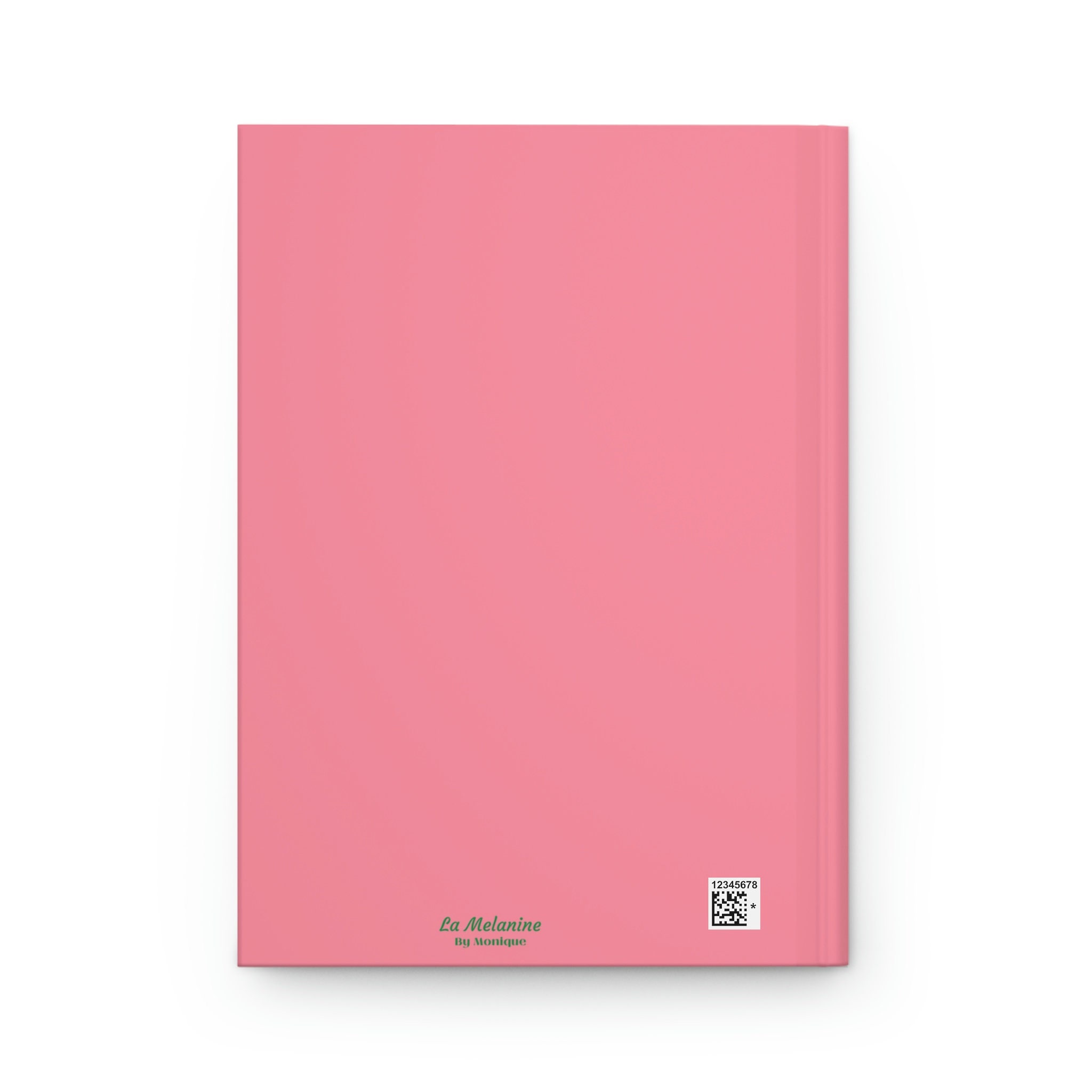 Soror EST 1908 (Lachsrosa Cover) Hardcover-Tagebuch matt | Tagebuch | Rosa und Grün | AKA-inspiriert | Sorority-Geschenke