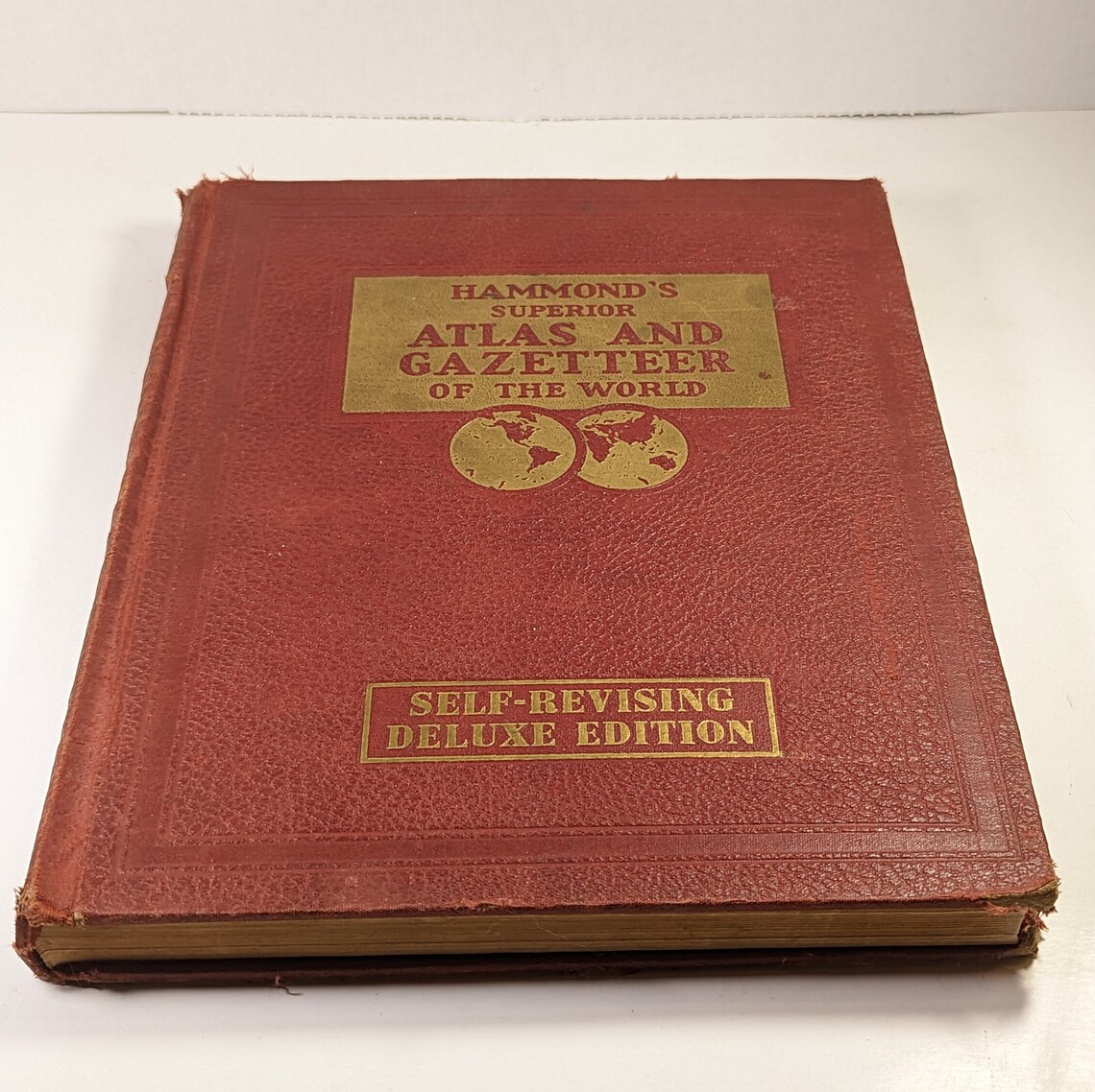 1947 Hammonds Superior Atlas and Gazetteer of the World Self Etsy