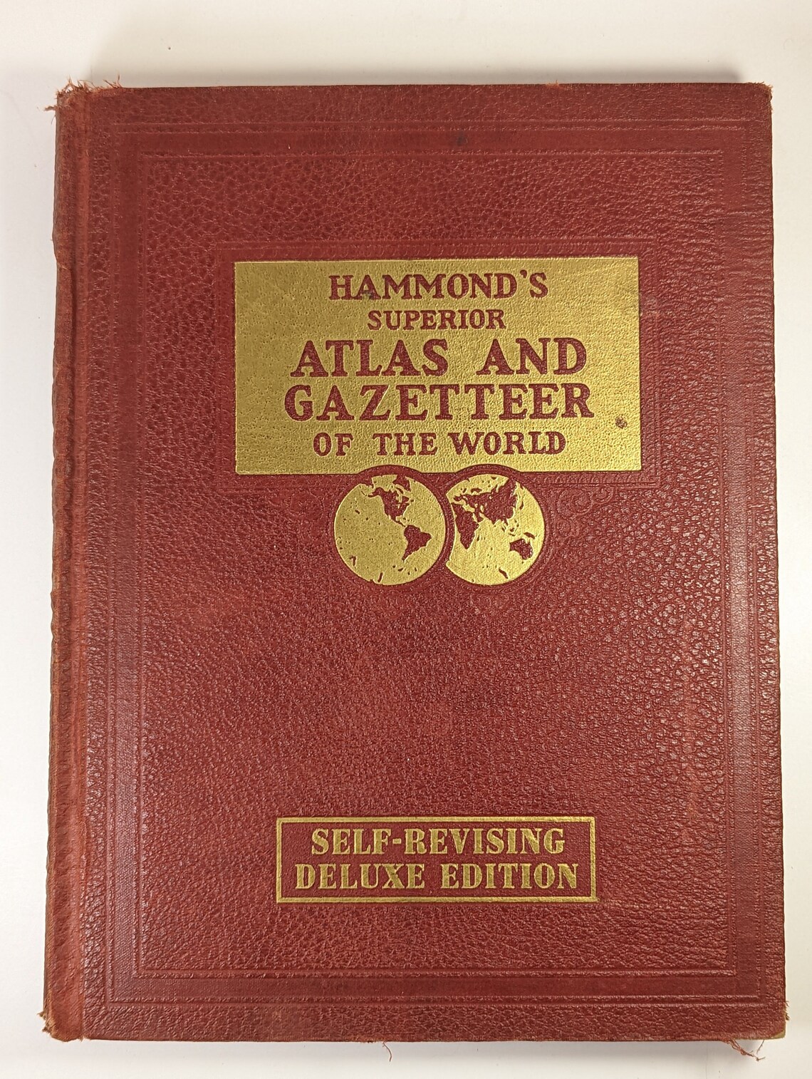 1947 Hammonds Superior Atlas and Gazetteer of the World Self Etsy