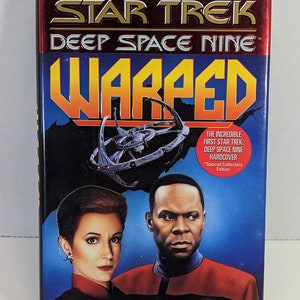 Vintage Star Trek Deep Space Nine: Warped, KW Jeter Hardcover